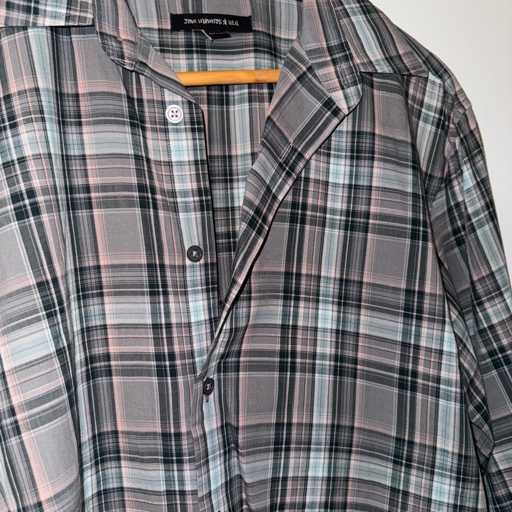 John Varvatos USA Long Sleeve Shirt Mens Small